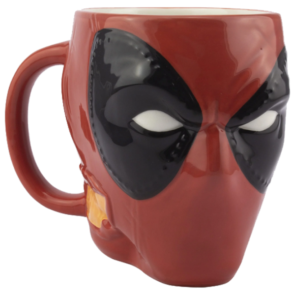 Cană Paladone Marvel Deadpool Shaped Mug  photo 1