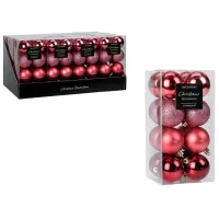 Игрушки для ёлки Christmas 51411 5 см/ Красный