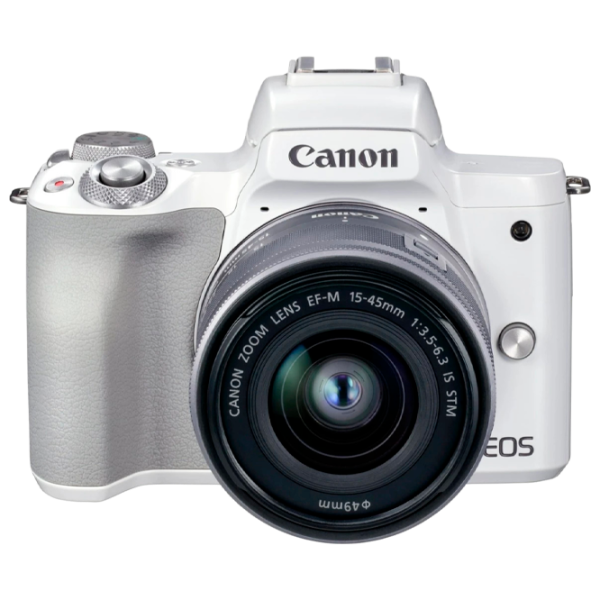 Cameră foto Canon EOS M50 Mark II Kit CMOS/ White photo 1 Cameră foto Canon EOS M50 Mark II Kit CMOS/ White photo 1
