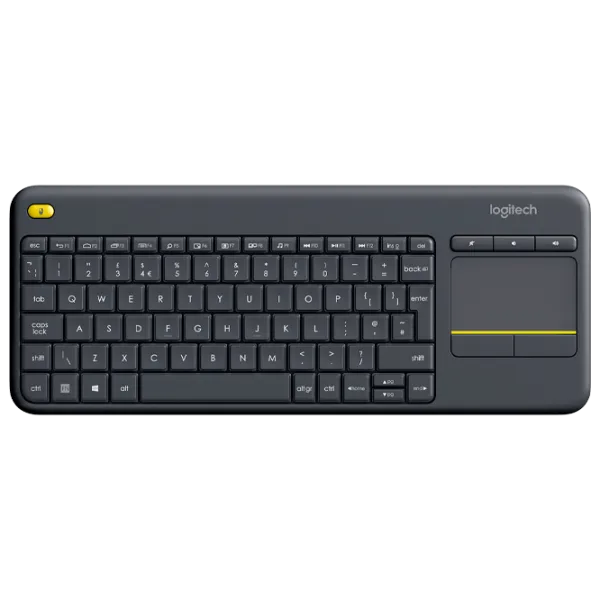 Клавиатура Logitech K400 Plus Беспроводные/ Черный photo 1