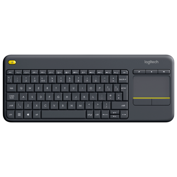 Клавиатура Logitech K400 Plus Беспроводные/ Черный photo 1