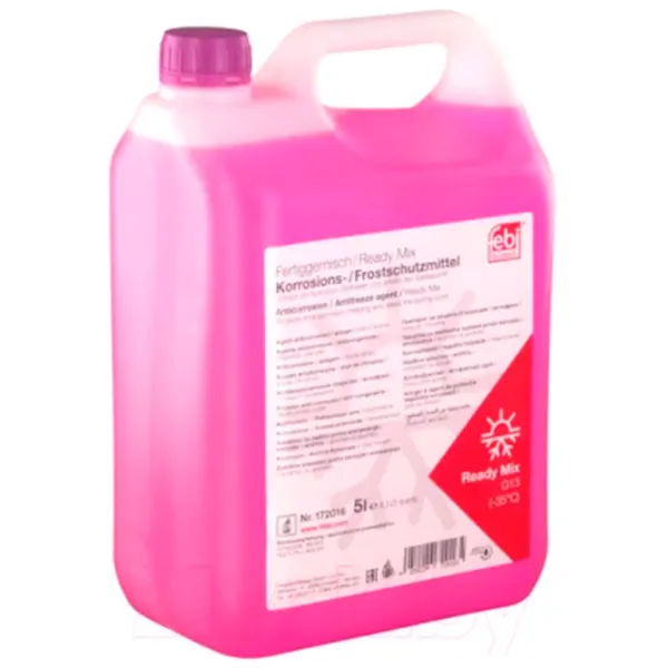 Антифриз FEBI BILSTEIN Readymix G13 172016 5 л Сиреневый photo 1