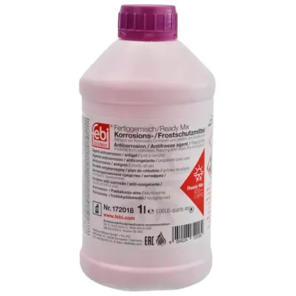 Антифриз FEBI BILSTEIN Readymix G12++ 172018 1 л Сиреневый photo 1