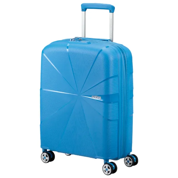 Valiză American Tourister Starvibe Spinner Expandable 37 l/ Tranquil Blue photo 1 Valiză American Tourister Starvibe Spinner Expandable 37 l/ Tranquil Blue photo 1
