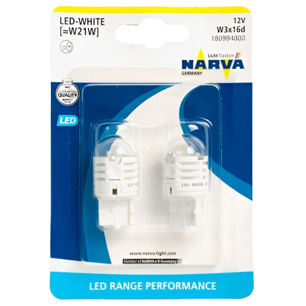 Lampă auto Narva 18099 LED/ W21W/ W3x16d/ 1.75 W photo 1