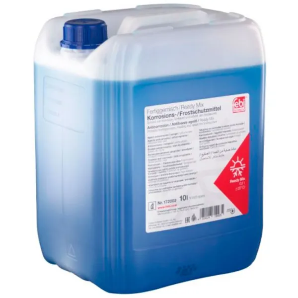 Антифриз FEBI BILSTEIN Readymix G11 172003 10 л Синий photo 1