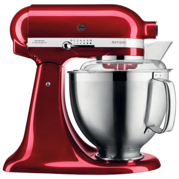 Миксер KitchenAid 5KSM185PSECA 300 Вт/ Красный photo 1 Миксер KitchenAid 5KSM185PSECA 300 Вт/ Красный photo 1