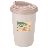 Cană termo Bytplast Phibo EcoStyle Beige 0.4l
