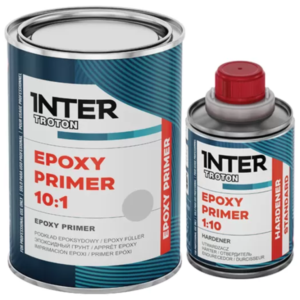 Автомобильная грунтовка Troton Epoxy Primer 10:1 1000 мл/ Для металлических поверхностей photo 1