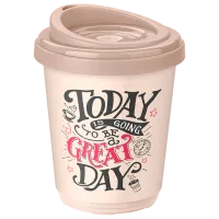 Cană termo Bytplast Amy'C Phibo Beige 0.3l