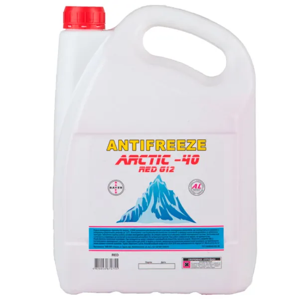 Antigel Arctic -40 G12 0755 5 l Red photo 1