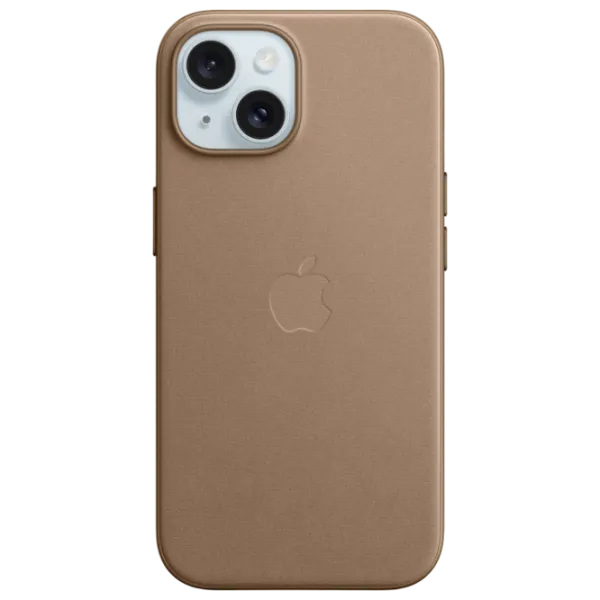 Чехол для смартфона Apple iPhone 15 Apple/ MagSafe Back/ FineWoven/ Taupe Коричневый photo 1 Чехол для смартфона Apple iPhone 15 Apple/ MagSafe Back/ FineWoven/ Taupe Коричневый photo 1