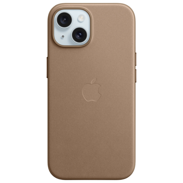 Чехол для смартфона Apple iPhone 15 Apple/ MagSafe Back/ FineWoven/ Taupe Коричневый photo 1 Чехол для смартфона Apple iPhone 15 Apple/ MagSafe Back/ FineWoven/ Taupe Коричневый photo 1
