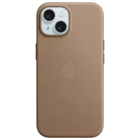 Чехол для смартфона Apple iPhone 15 Apple/ MagSafe Back/ FineWoven/ Taupe Коричневый