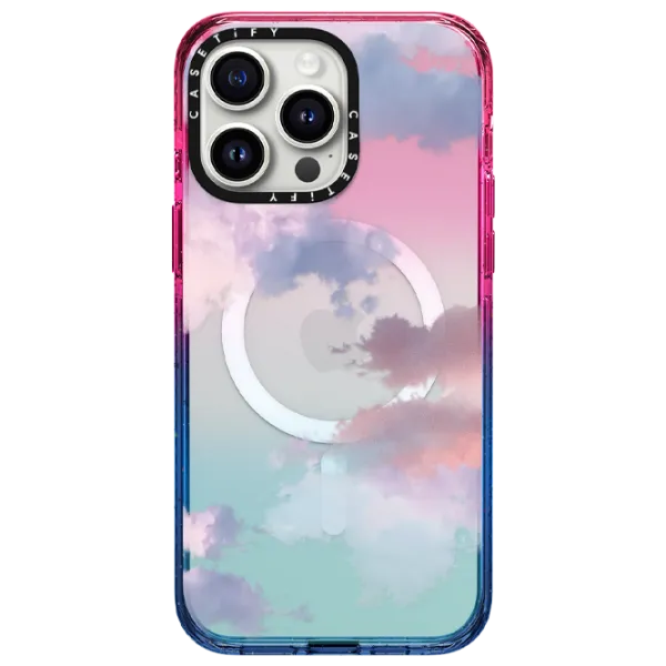 Husă pentru smartphone Apple iPhone 15 Pro Casetify/ MagSafe Back/ TPU/ Candy Multicolor photo 1