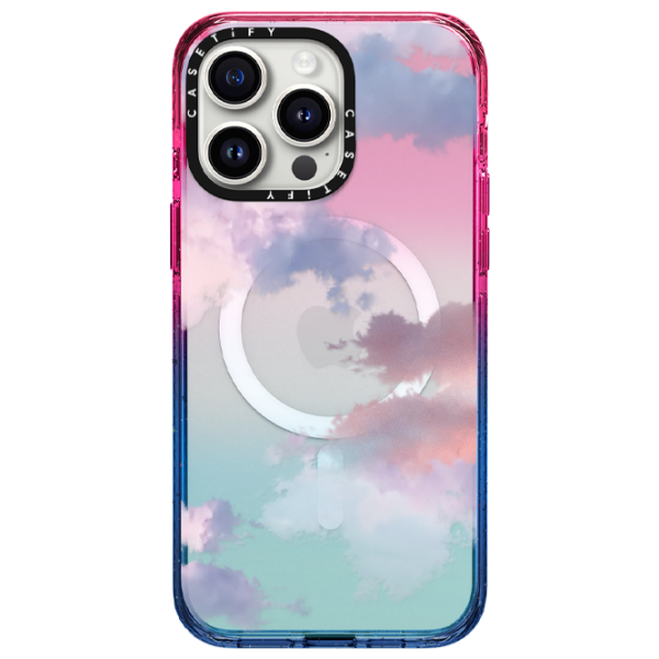 Husă pentru smartphone Apple iPhone 15 Pro Casetify/ MagSafe Back/ TPU/ Candy Multicolor photo 1