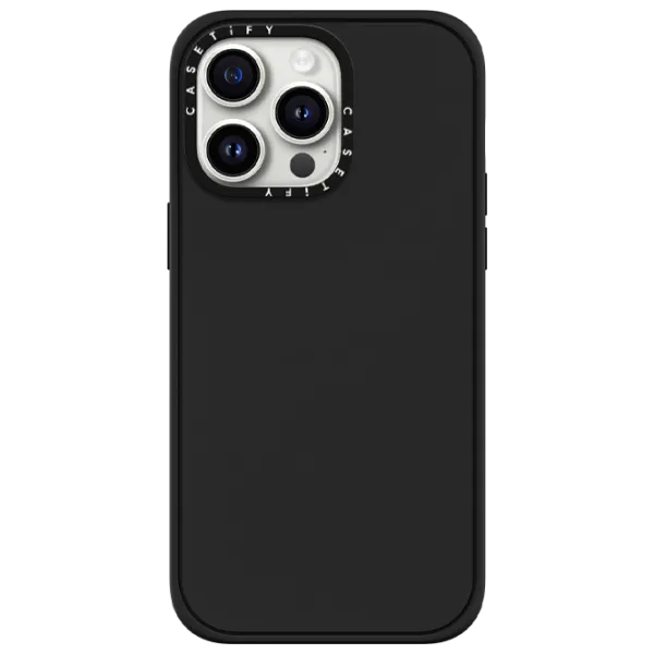 Чехол для смартфона Apple iPhone 15 Pro Casetify/ MagSafe Back/ TPU/ Матовый Черный photo 1