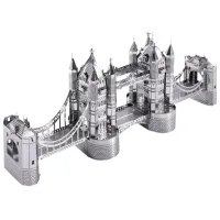 Пазл 3D Piececool London Tower Bridge 14+/ Количество деталей: 107