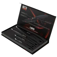 Set de cuțite Resto 95504 Oțel inoxidabil/ Black