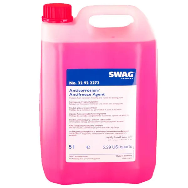 Антифриз SWAG 32 92 2272 4044685 5 л Красный photo 1