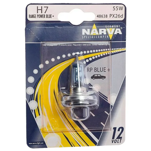 Lampă auto Narva 48638 Halogen/ H7/ PX26d/ 55 W photo 1