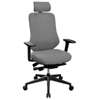 Fotoliu de birou DecoPrim ARIOS P038A Stofă/ Gray