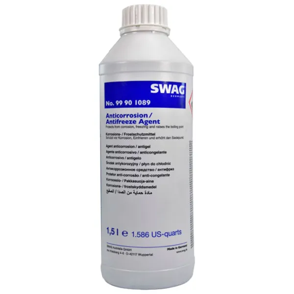 Антифриз SWAG 99 90 1089 2407 1.5 л Синий photo 1