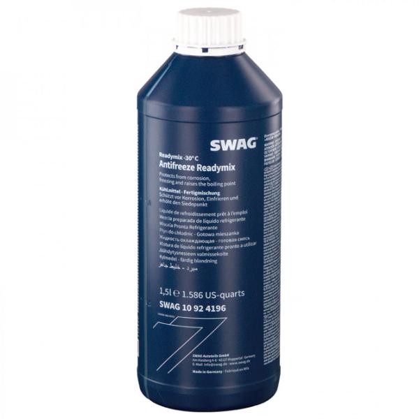 Антифриз SWAG 10 92 4196 918585 1.5 л Синий photo 1