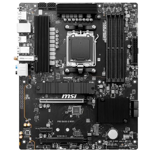Placă de bază MSI PRO B650-S WIFI ATX/ B650-S photo 1 Placă de bază MSI PRO B650-S WIFI ATX/ B650-S photo 1