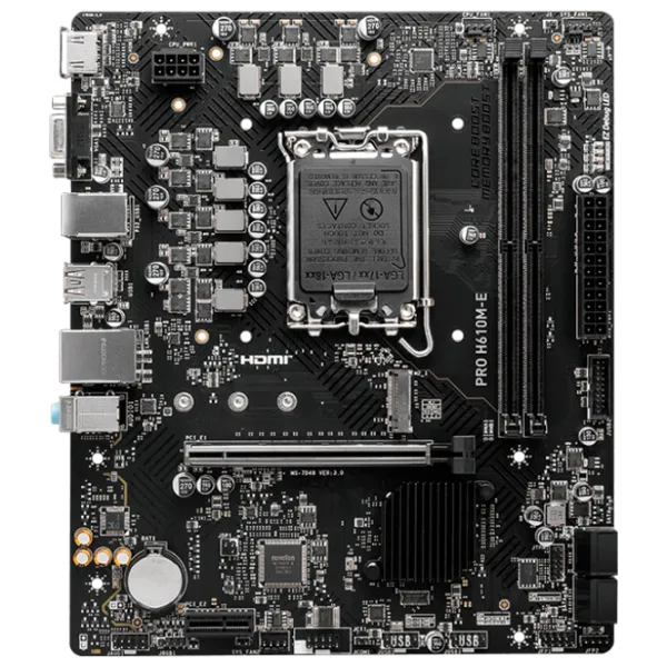 Placă de bază MSI PRO H610M-E ATX/ Intel H610M-E photo 1