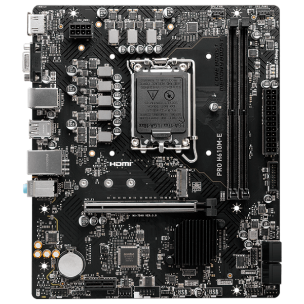 Placă de bază MSI PRO H610M-E ATX/ Intel H610M-E photo 1