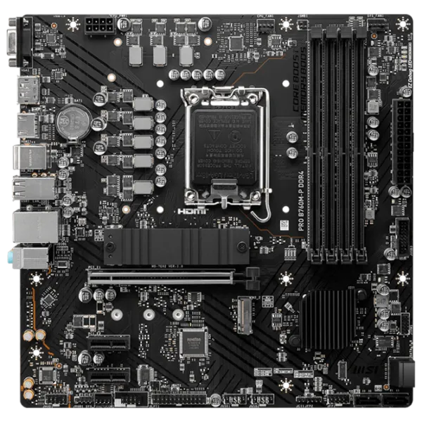 Материнская плата MSI PRO B760M-P mATX/ Intel B760M-P photo 1
