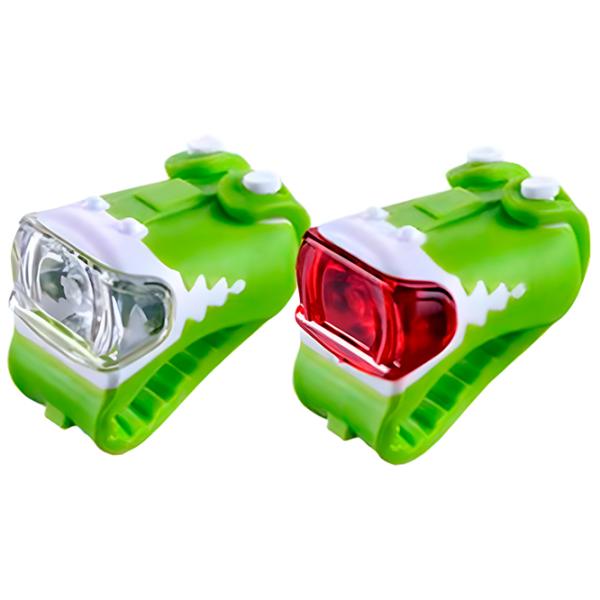 Велосипедные фонари D-Light CG-216WR Зелёный photo 1