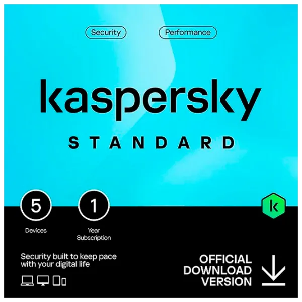 Antivirus KASPERSKY Standard 5/ Карточка photo 1