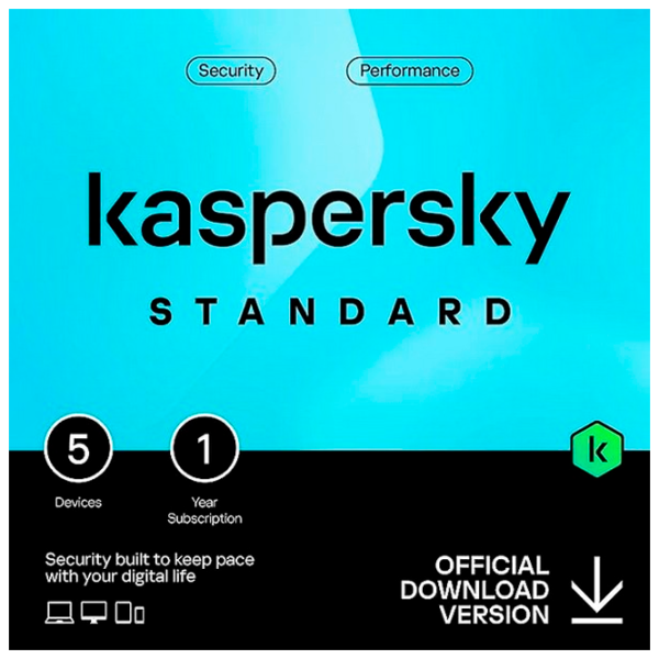 Antivirus KASPERSKY Standard 5/ Карточка photo 1
