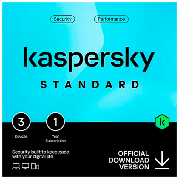 Antivirus KASPERSKY Standard 3/ Карточка photo 1