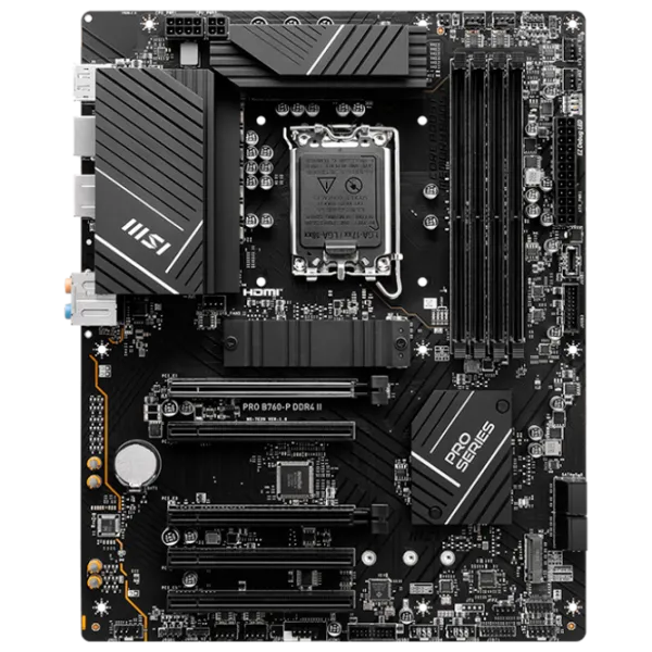 Материнская плата MSI PRO B760-P DDR4 II ATX/ Intel B760M-P photo 1