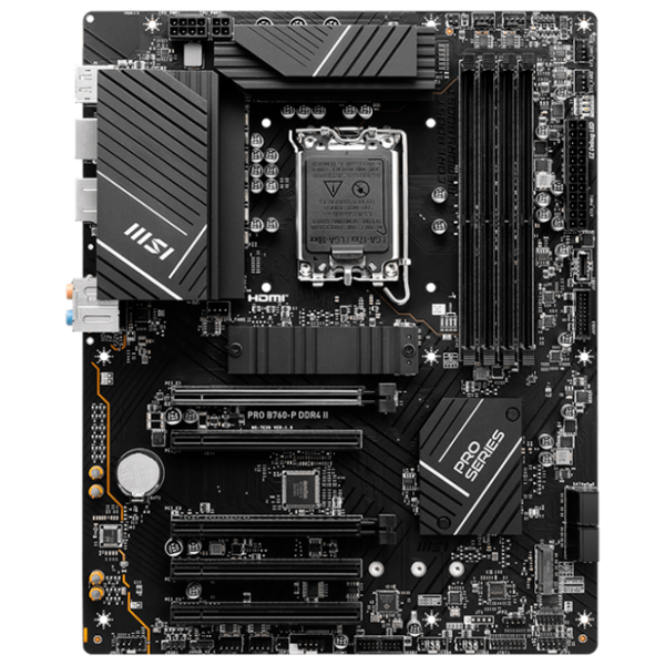 Материнская плата MSI PRO B760-P DDR4 II ATX/ Intel B760M-P photo 1