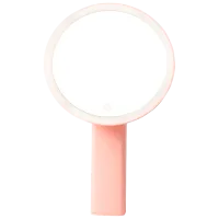 Зеркало для макияжа LED Mirror X220 Односторонняя/ Розовый