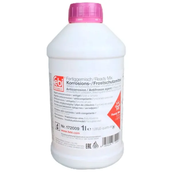 Антифриз FEBI BILSTEIN Readymix G12+ 172009 1 л Сиреневый photo 1