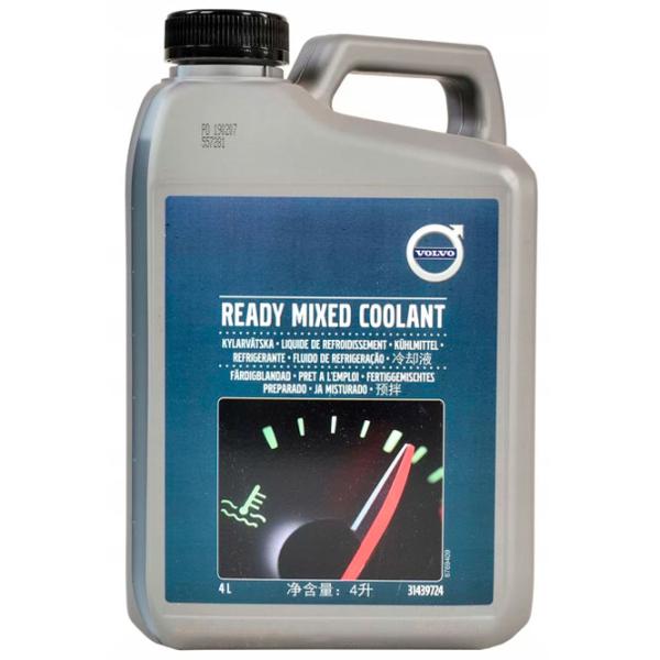 Антифриз Volvo Ready Mixed Coolant 31439724 4 л Синий photo 1