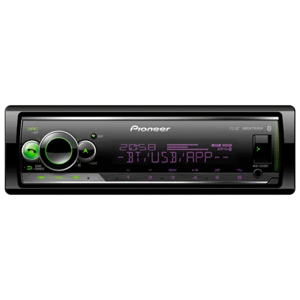 Автомагнитола универсальная MVH-S520BT Black photo 1