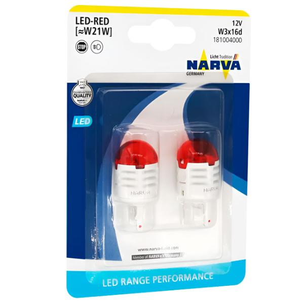 Lampă auto Narva 18100 LED/ W21W/ W3x16d/ 1.75 W photo 1