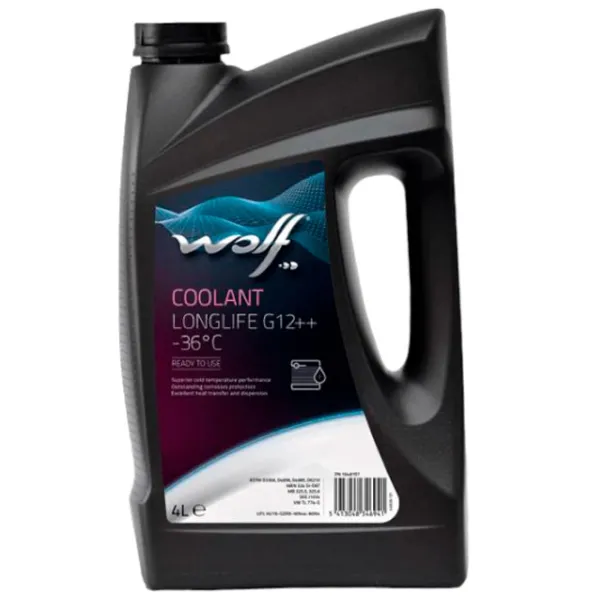 Antigel Wolf Longlife G12++ 50105 4 l Lilac photo 1