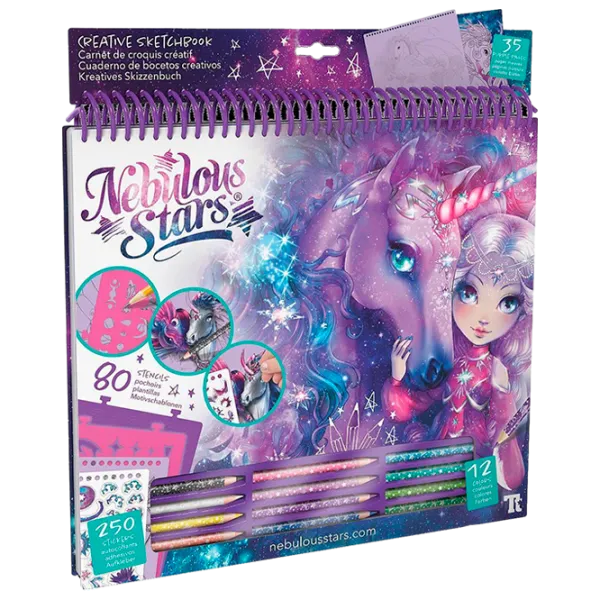 Set de creație Nebulous Stars Fantasy Horses Space 11371 7+/ Multicolor photo 1
