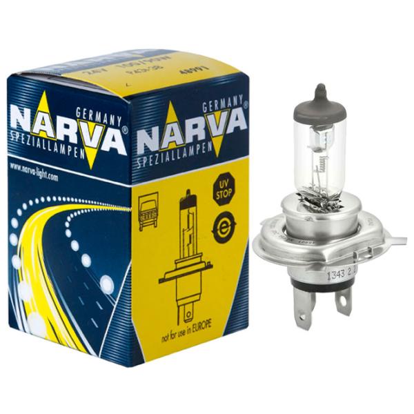 Lampă auto Narva 48991 Halogen/ H4/ P43t/ 100 - 90 W photo 1