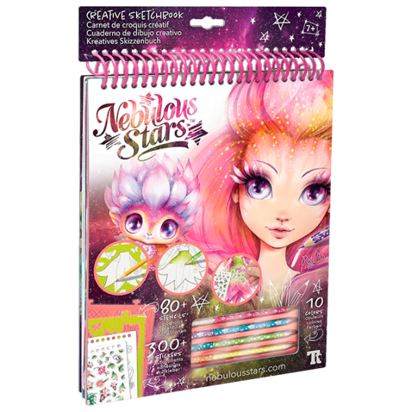 Set de creație Nebulous Stars Sketchbook Petulia 11103 7+/ Multicolor photo 1