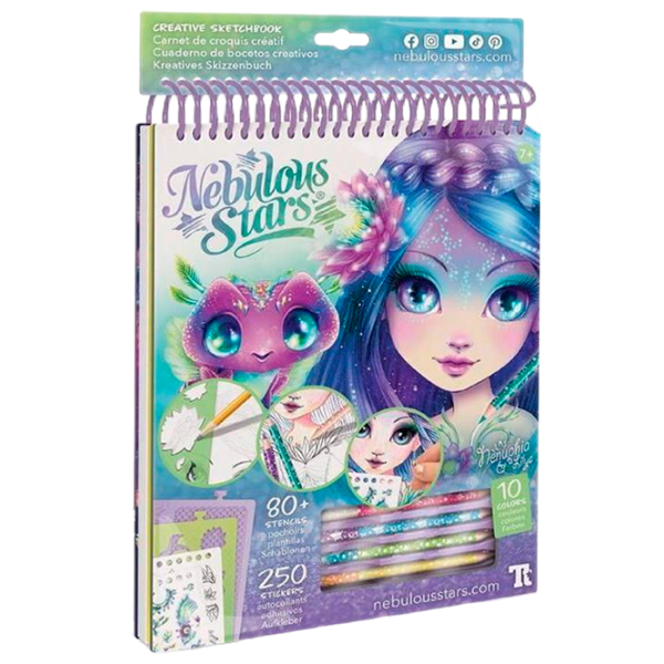 Set de creație Nebulous Stars Sketchbook Nenuphia 11132 7+/ Multicolor photo 1