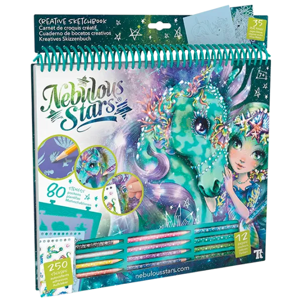 Set de creație Nebulous Stars Fantasy Horses - Water 11372 7+/ Multicolor photo 1