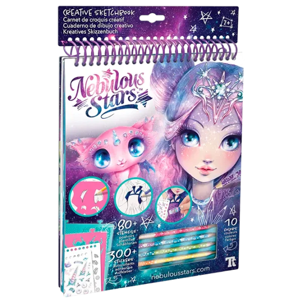 Set de creație Nebulous Stars Sketchbook Nebulia 11101 7+/ Multicolor photo 1